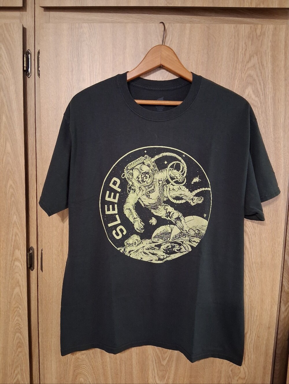 Black Sleep Spaceman Graphic T-Shirt